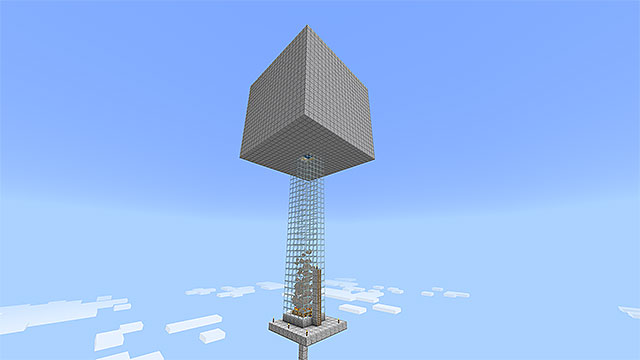 マイクラ 統合 版 天空 トラップ タワー